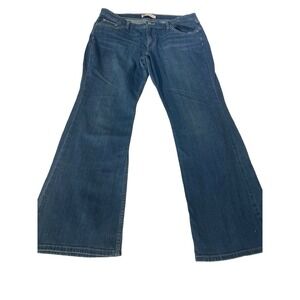 Womens Levi Jeans 518 Superlow Boot Cut Stretch Size 17M‎ (38Wx31L)